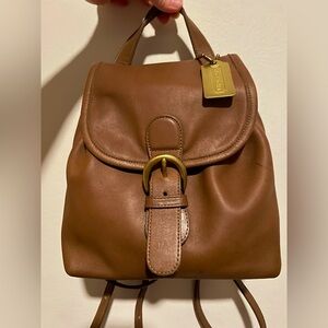 Brown Coach Bantam Small Backpack 4152